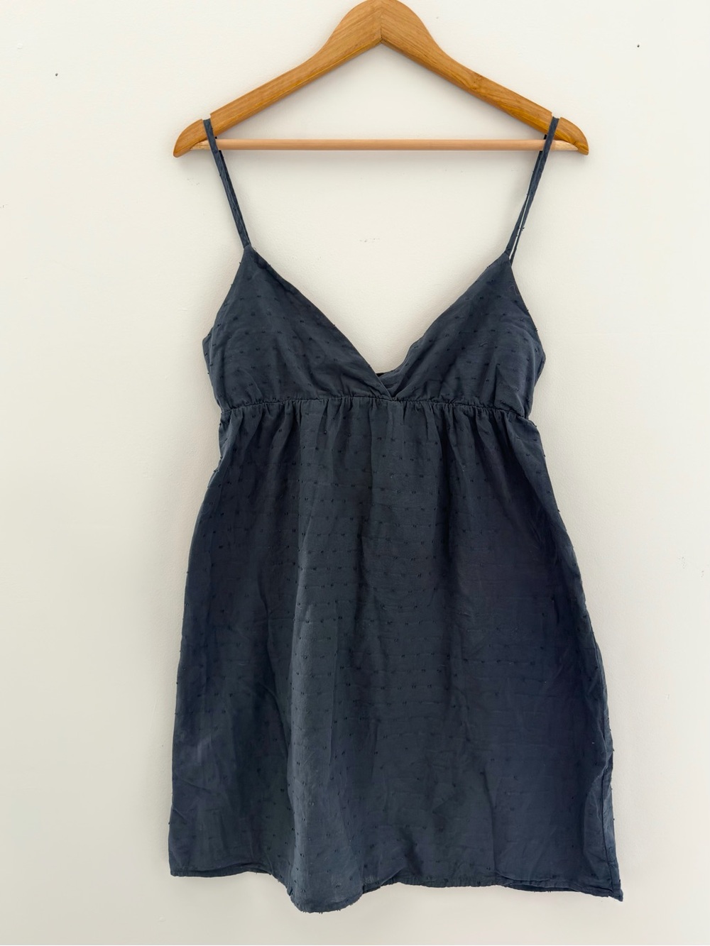 NWT! Brandy Melville Navy V-Neck Mini Dress